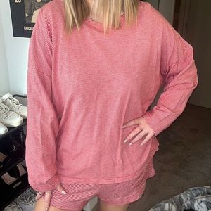 Urban Outfitters Oversized Striped Long Sleeve